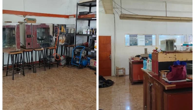 Ruang Praktikum dan TA mahasiswa